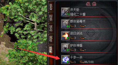 1.76微变传奇-十步一杀技能.png 1.76微变传奇-十步一杀技能.png
